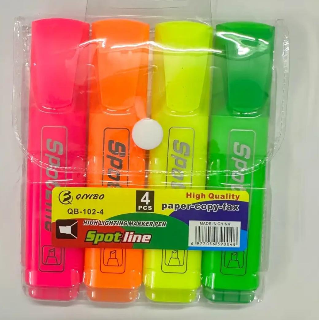 4 piezas resaltadores