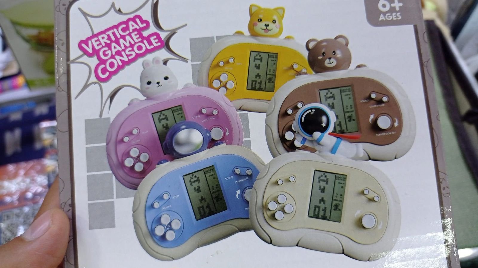 Consola vertical astronauta