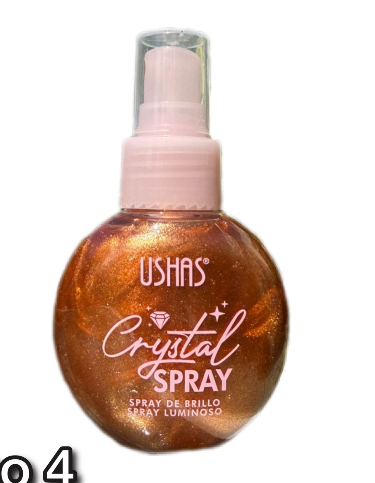 spray de brillo luminosos USHAS Crystal Spray