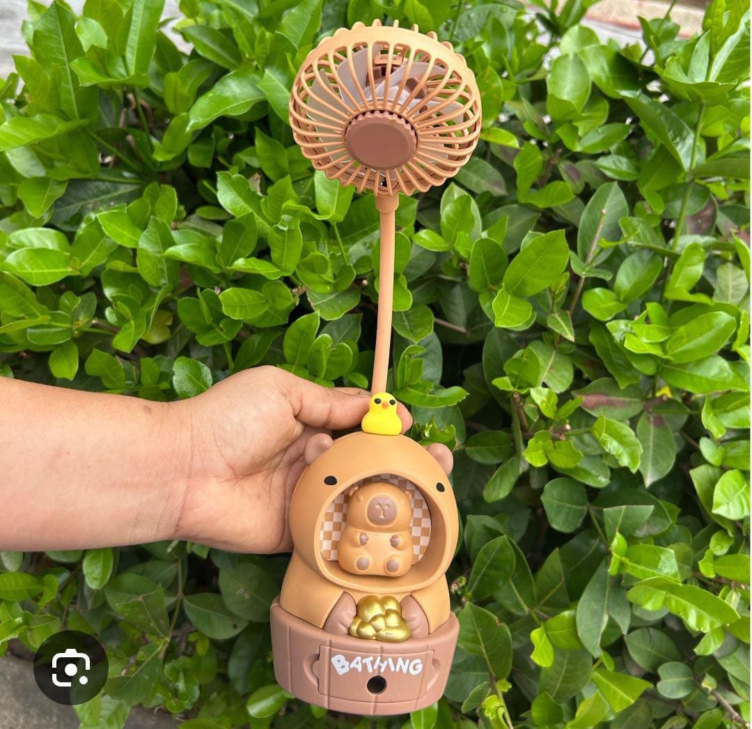 CAPIBARA 3 EN 1 VENTILADOR