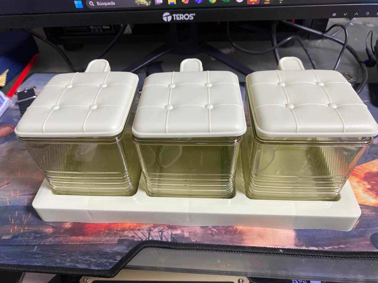 set de 3 condimentero