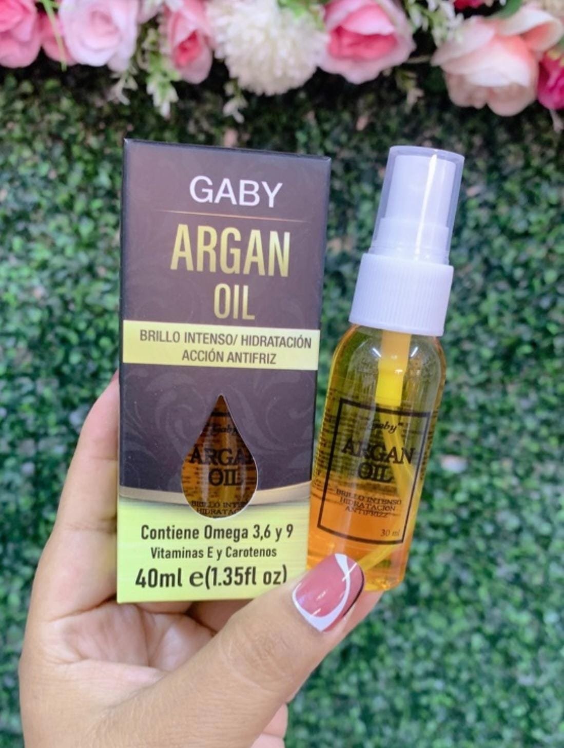ACEITE DE ARGAN 40ML GABY SPRAY