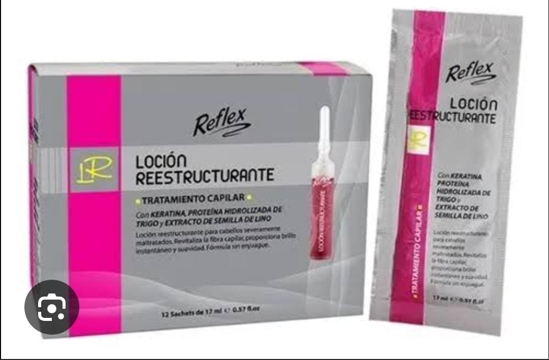 AMPOLLA DE CABELLO LOCION REESTRUCTURANTE