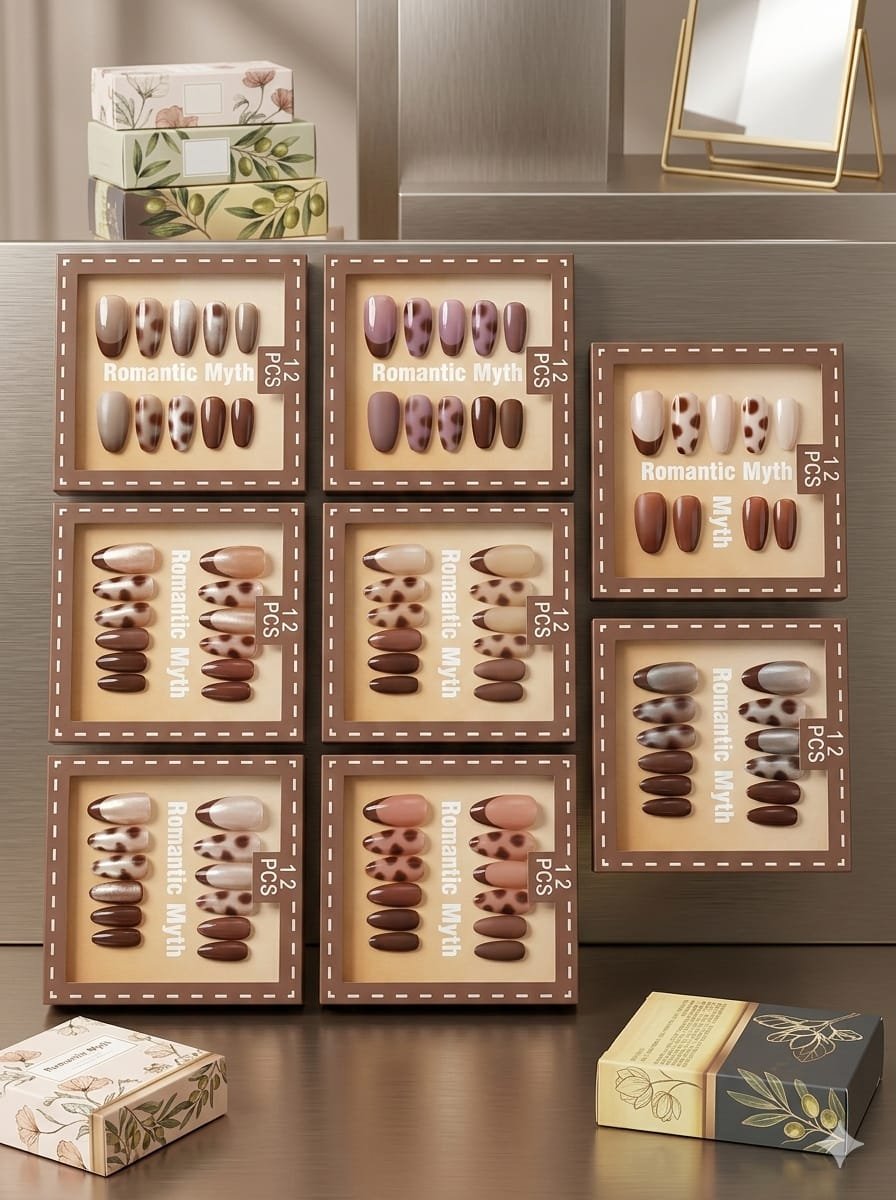 UÑAS POSTIZAS MODELO C